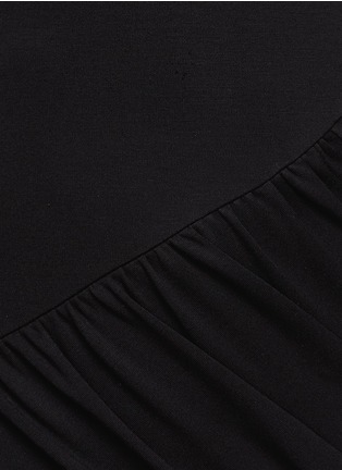 Detail View - Click To Enlarge - ELIZABETH AND JAMES - 'Warren' ruched seam jersey dress