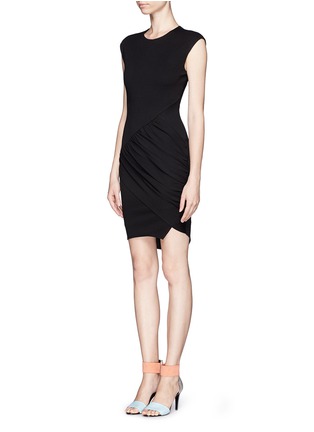 Figure View - Click To Enlarge - ELIZABETH AND JAMES - 'Warren' ruched seam jersey dress