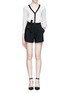 Main View - Click To Enlarge - ALICE & OLIVIA - 'Baron' button-down romper