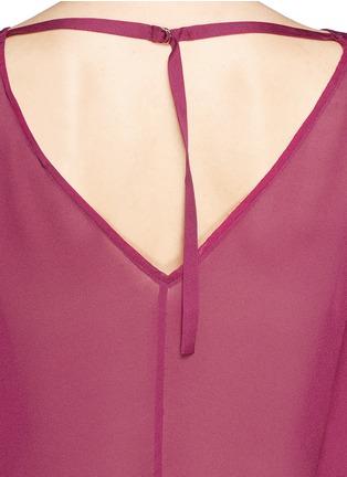 Detail View - Click To Enlarge - ELIZABETH AND JAMES - 'Gale' silk crepe top