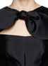 Detail View - Click To Enlarge - CHICTOPIA - Oversize ribbon inverted pleat dress