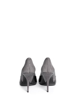 Back View - Click To Enlarge - ALEXANDER WANG - 'Cicely' textured dot leather pumps