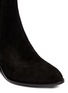 Detail View - Click To Enlarge - ALEXANDER WANG - 'Anouck' cutout heel suede Chelsea boots