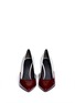 Figure View - Click To Enlarge - ALEXANDER WANG - 'Cicely' textured leather colourblock pumps