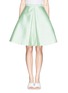 Main View - Click To Enlarge - CHICTOPIA - Pleat flare silk skirt