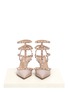 Figure View - Click To Enlarge - VALENTINO GARAVANI - Rockstud caged leather pumps