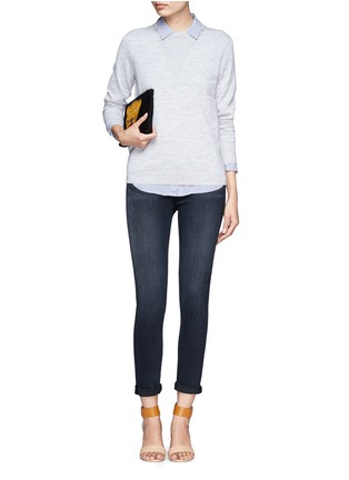 Figure View - Click To Enlarge - J BRAND - Cotton-blend skinny jeans