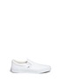 Main View - Click To Enlarge - VANS - 'Classic LX' leather skate slip-ons