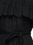 Detail View - Click To Enlarge - MARYSIA - Ruffle overlay broderie anglaise off-shoulder dress