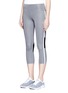 Front View - Click To Enlarge - CALVIN KLEIN PERFORMANCE - Mesh insert performance leggings