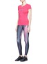 Figure View - Click To Enlarge - CALVIN KLEIN PERFORMANCE - Mesh back performance T-shirt