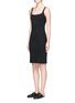 Front View - Click To Enlarge - THE ROW - 'Odele' bodycon neoprene dress