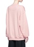 Back View - Click To Enlarge - ACNE STUDIOS - 'Yana' emoticon patch fleece lined sweatshirt