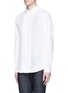 Front View - Click To Enlarge - GUCCI - Pleated front club collar shirt