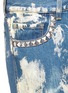 Detail View - Click To Enlarge - GUCCI - Punk' slim fit bleached jeans