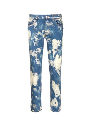 Main View - Click To Enlarge - GUCCI - Punk' slim fit bleached jeans