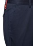 Detail View - Click To Enlarge - GUCCI - Slim fit cotton gabardine pants