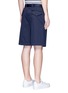 Back View - Click To Enlarge - GUCCI - Pleated cotton drill shorts