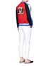 Figure View - Click To Enlarge - GUCCI - Dog and tiger patch bomber jacket