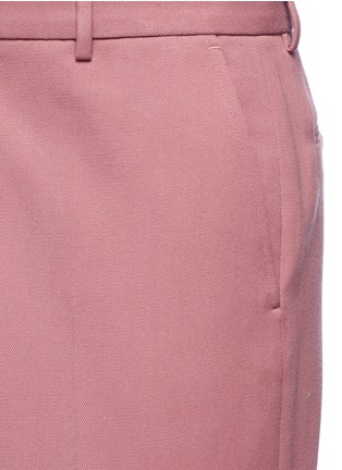 Detail View - Click To Enlarge - GUCCI - Cotton-wool twill pants