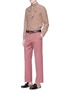 Figure View - Click To Enlarge - GUCCI - Cotton-wool twill pants