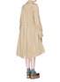 Back View - Click To Enlarge - SACAI - Overdyed cotton oversized trench coat parka