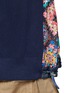 Detail View - Click To Enlarge - SACAI - Floral eyelet lace back sweater