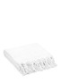 Main View - Click To Enlarge - HAMAM - Meyzer Tassels body towel – White