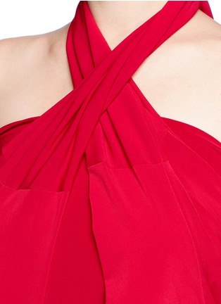 Detail View - Click To Enlarge - NORMA KAMALI - 'All in One Mini' convertible jersey skirt top