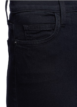 Detail View - Click To Enlarge - CURRENT/ELLIOTT - 'The Kick' raw cuff flare jeans