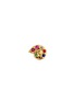 Main View - Click To Enlarge - LOQUET LONDON - Sapphire 18k yellow gold shell charm