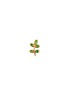 Main View - Click To Enlarge - LOQUET LONDON - 18k yellow gold tsavorite olive branch charm - Peace