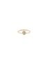 Main View - Click To Enlarge - LOQUET LONDON - Diamond 18k yellow gold four leaf clover ring