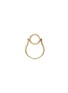 Main View - Click To Enlarge - LOQUET LONDON - 14k yellow gold round locket ring - Small 12mm