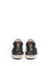 Front View - Click To Enlarge - GOLDEN GOOSE - 'Superstar' suede trim paillette sneakers