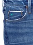 Detail View - Click To Enlarge - 72877 - Crane embroidered flared jeans