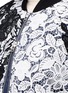 Detail View - Click To Enlarge - SELF-PORTRAIT - Floral guipure lace bomber jacket