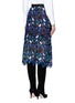 Back View - Click To Enlarge - SELF-PORTRAIT - 'Garden' floral guipure lace midi skirt
