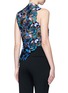 Back View - Click To Enlarge - SELF-PORTRAIT - 'Celeste' floral guipure lace sleeveless top