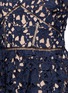 Detail View - Click To Enlarge - SELF-PORTRAIT - 'Azaelea' floral lace spaghetti strap dress