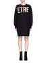 Main View - Click To Enlarge - ÊTRE CÉCILE - 'Etre Terrestrial' cotton fleece sweatshirt dress