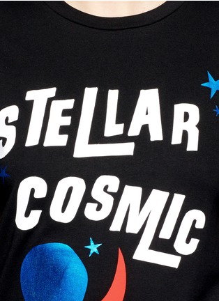 Detail View - Click To Enlarge - ÊTRE CÉCILE - 'Stellar Cosmic Girls' print cotton T-shirt