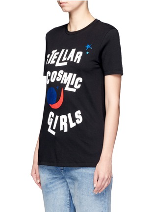 Front View - Click To Enlarge - ÊTRE CÉCILE - 'Stellar Cosmic Girls' print cotton T-shirt