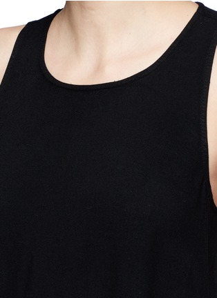 Detail View - Click To Enlarge - JAMES PERSE - Cut-away tank dress