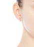 Figure View - Click To Enlarge - EDDIE BORGO - 'Idle Stud' 12k gold plated drop earrings