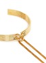 Detail View - Click To Enlarge - EDDIE BORGO - 'Neo' 12k gold plated tassel bar collar
