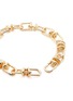 Detail View - Click To Enlarge - EDDIE BORGO - 'Fame' 12k gold plated link choker necklace