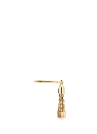 Figure View - Click To Enlarge - EDDIE BORGO - 'Neo' tassel charm brass ring