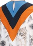 Detail View - Click To Enlarge - STELLA MCCARTNEY - 'Alida' stripe cat print silk top