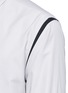 Detail View - Click To Enlarge - ALEXANDER MCQUEEN - Shoulder stripe cotton shirt
